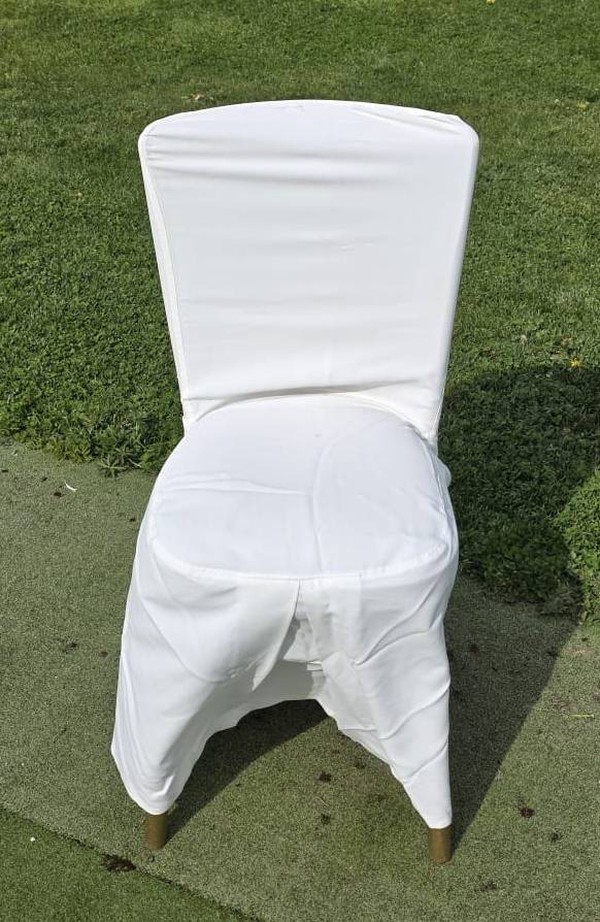 Cheltenham chairs with chair covers for sale
