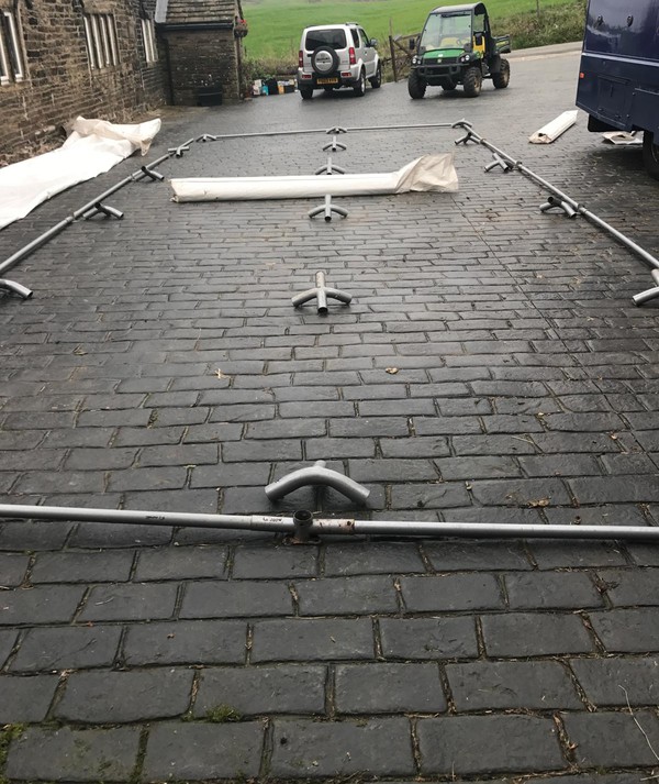 Secondhand 25ft x 15ft Event Marquee
