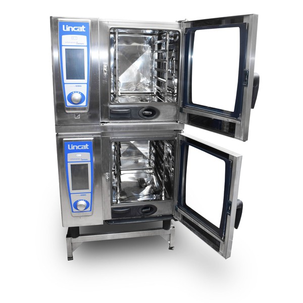 Lincat 6 Grid Twin Combi Stacked Ovens