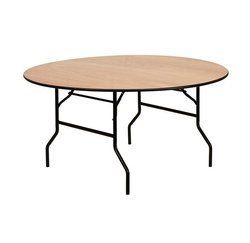 New Wooden Round Folding Tables For Sale