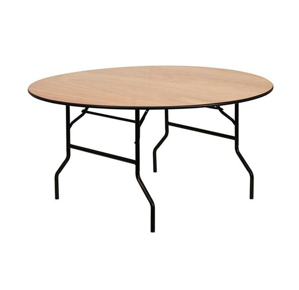 New Wooden Round Folding Tables For Sale
