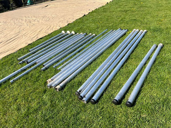 10m x 20m Stretch Tent with aluminium poles