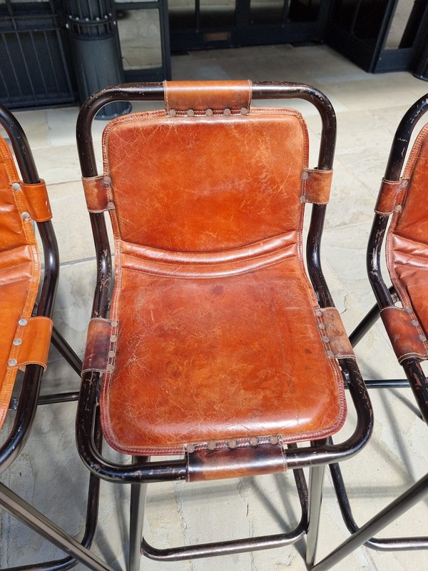 Leather Seat Factory Bar Stools