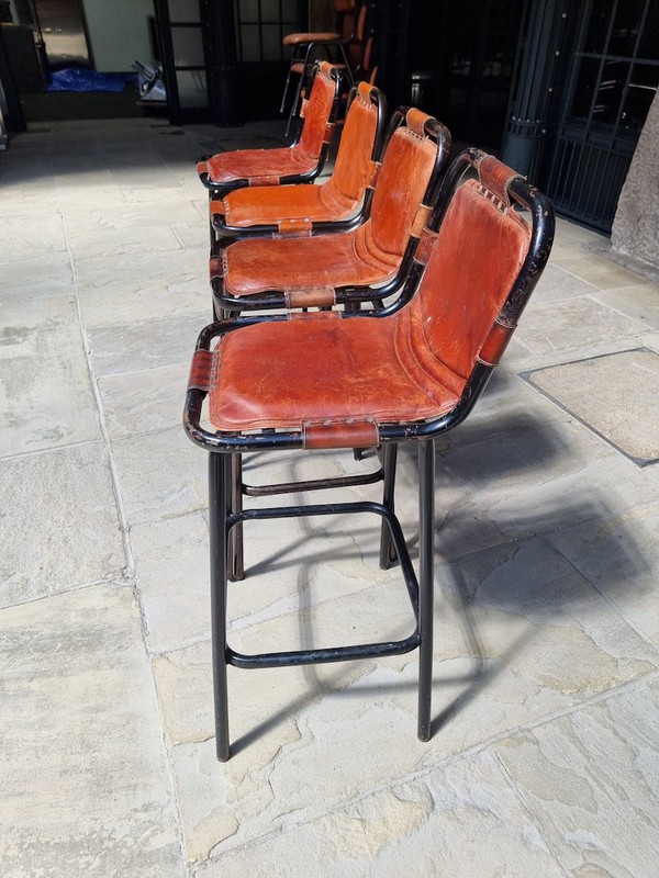 Industrial Factory Bar Stools