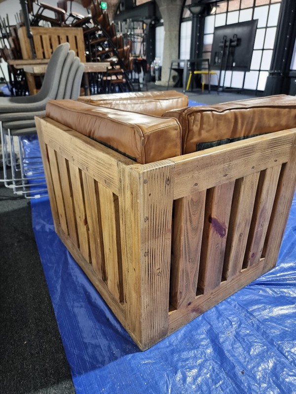 Wooden pallet chairs