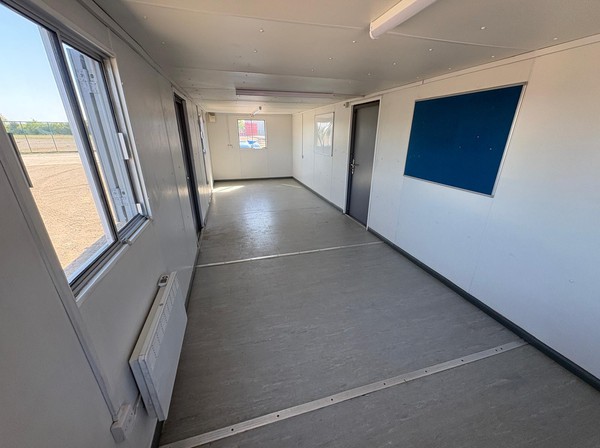 Secondhand Used 32ft x 10ft Open Plan Canteen Cabin
