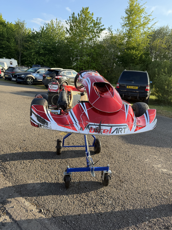 Secondhand Rotax Junior Kart With Birel Art Chassis
