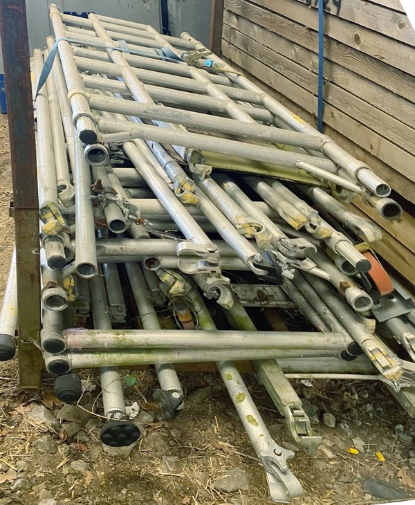 Used Aluminium scaffolding tower for sale