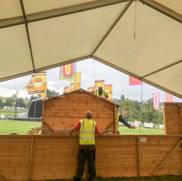 Secondhand 6m x 9m Clear Span Marquee