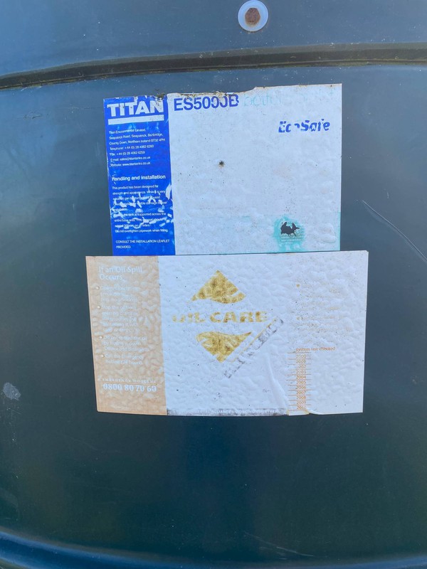 Bunded Fuel Tank  2500lts for sale