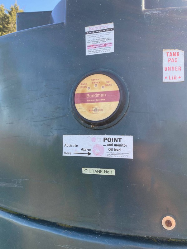 Second hand Bunded Fuel Tank  2500lts
