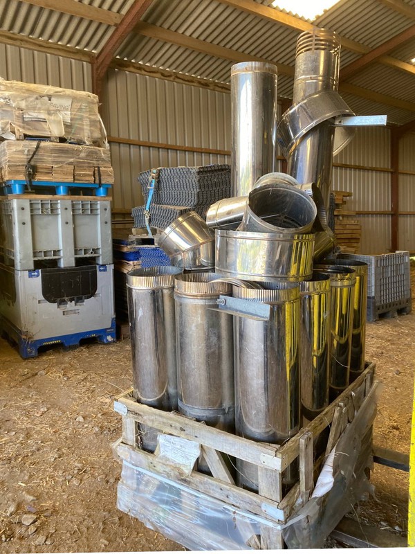 Reznor oil heater FSO-290.3 Flues