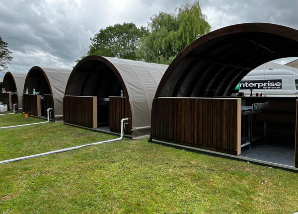 4x Modular Hospitality Catering Pod