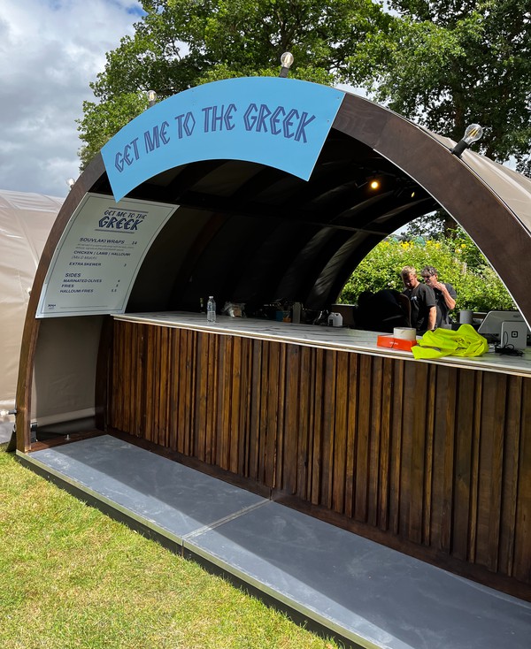 Used 4x Modular Hospitality Catering Pod