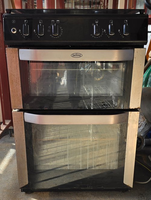 Secondhand Used Belling Gas And Electric Cooker Oven For Sale
