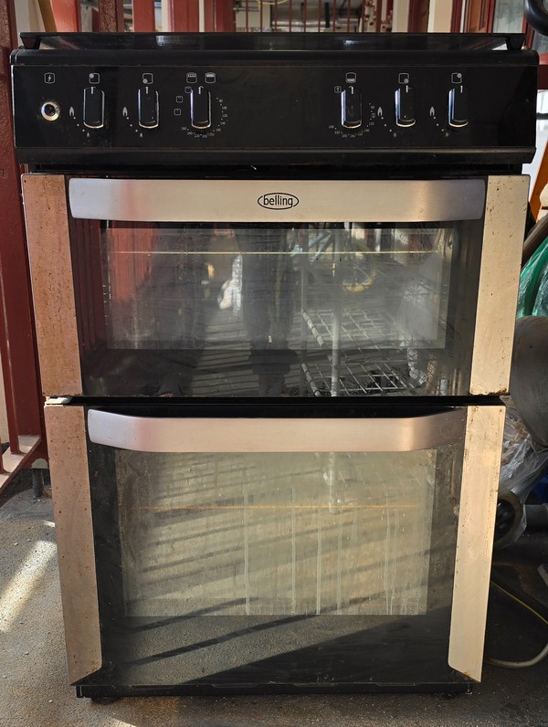 Secondhand Used Belling Gas And Electric Cooker Oven For Sale