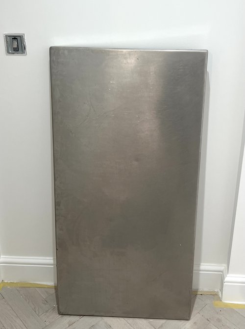 stainless steel worktop