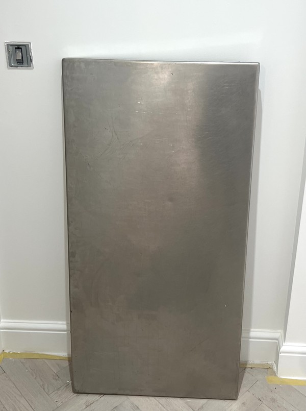 stainless steel worktop