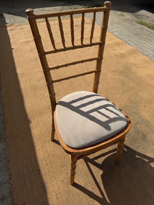 Wooden Chiavari chairs