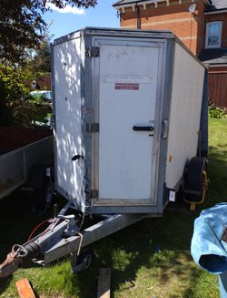 Secondhand Used Ifor Williams BV84G Box Trailer For Sale