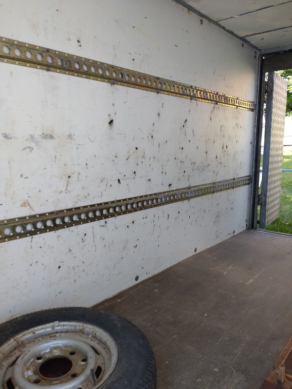 Secondhand Single Axle Box Van Trailer