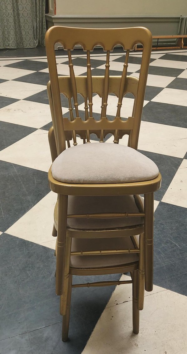 Stacking Natural Chiavari Chairs