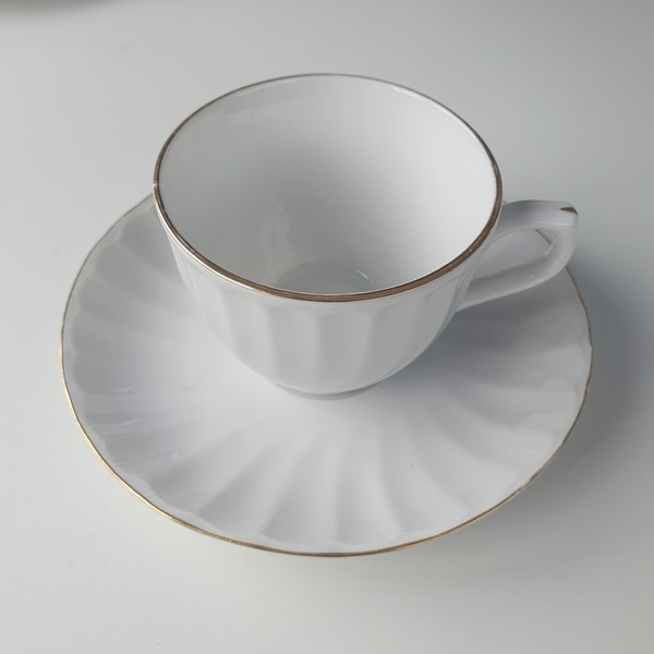 Cup and saucer