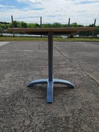 Square Teak Top Tables