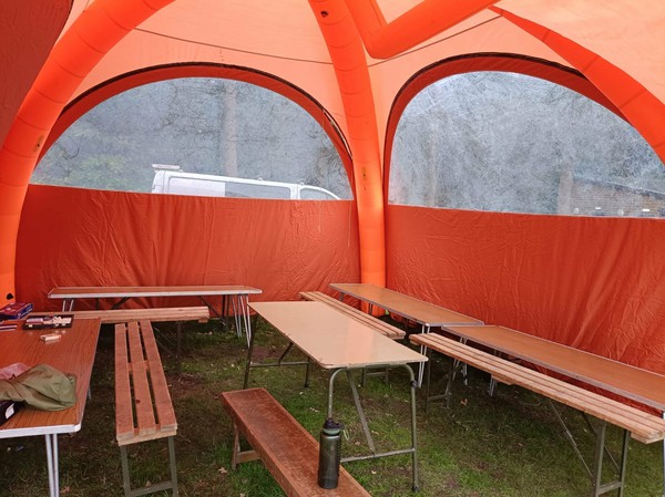 Used 5m x 5m Inflatable Gazebo