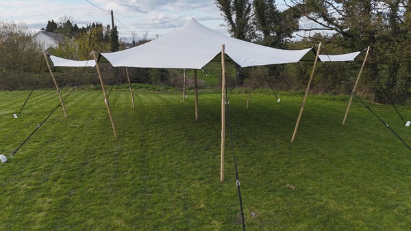 Co Westmeath , Ireland White stretch tent for sale