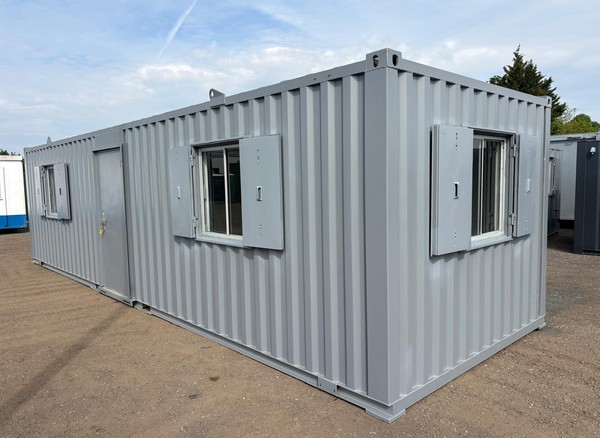 32ft x 10ft Open Plan Canteen Cabin For Sale 32ft x 10ft Open Plan Canteen Cabin For Sale