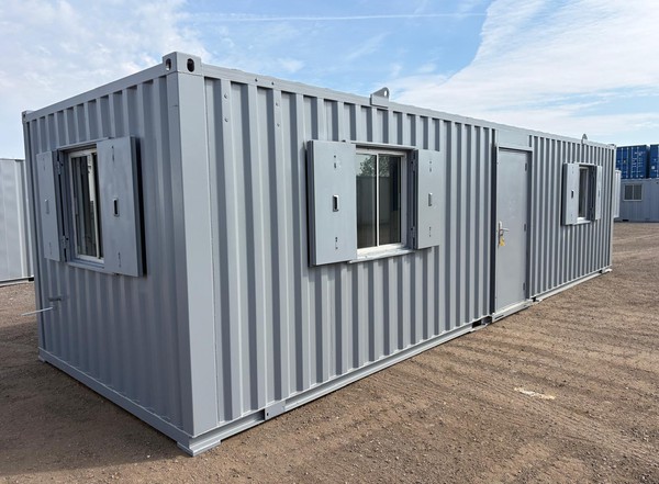 Secondhand Used 32ft x 10ft Open Plan Canteen Cabin For Sale Secondhand Used 32ft x 10ft Open Plan Canteen Cabin For Sale