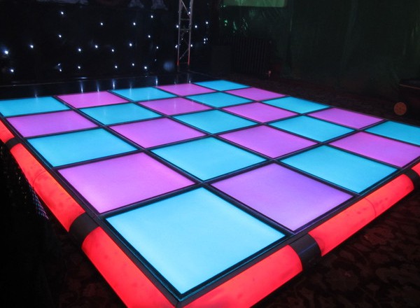 Secondhand Abstract AVR Colour Changing Dance Floor Secondhand Abstract AVR Colour Changing Dance Floor