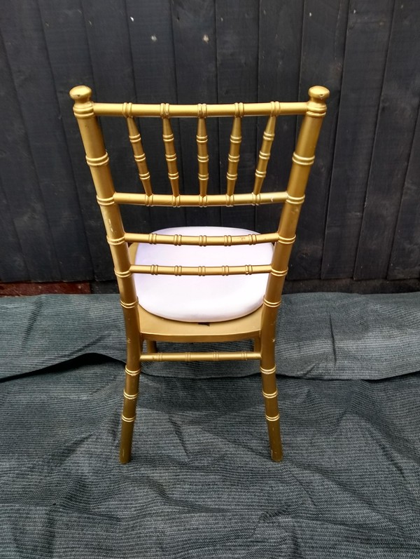 Secondhand 150x Gold Chiavari Chairs
