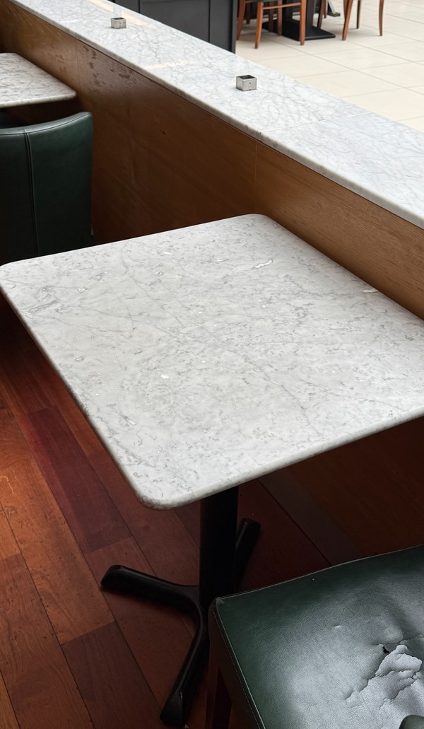 15x Solid Marble Tables