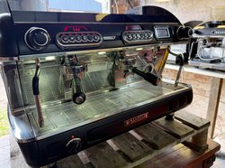 Secondhand Used Sanremo 2 Group Coffee Machine For Sale