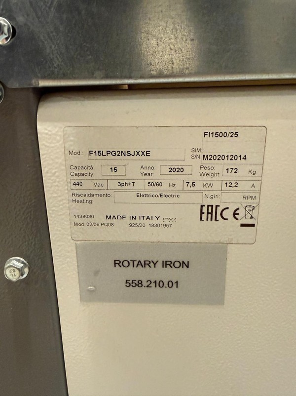 Secondhand Loipart Flatwork Rotary Iron