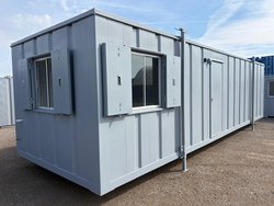Secondhand Used 32ft x 10ft Canteen Office Toilet Cabin For Sale