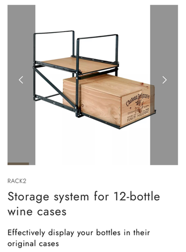 Secondhand Eurocave Modulorack Wine Cases Secondhand Eurocave Modulorack Wine Cases