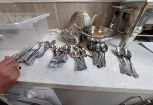 850+ cutlery items fork/knife/spoon/tea spoon/and fish fork/spoon/ and knife