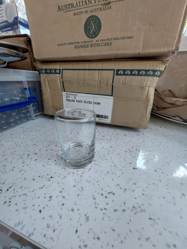 Glasses for catering