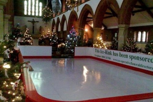12m x 12m Synthetic Roller Rink For Sale