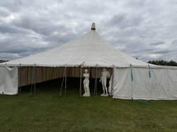 50ft x 40ft Traditional Pole Marquee For Sale