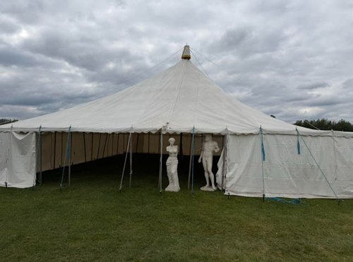 50ft x 40ft Traditional Pole Marquee For Sale