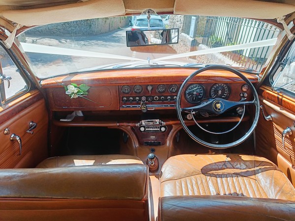 Cream S Type Jaguar