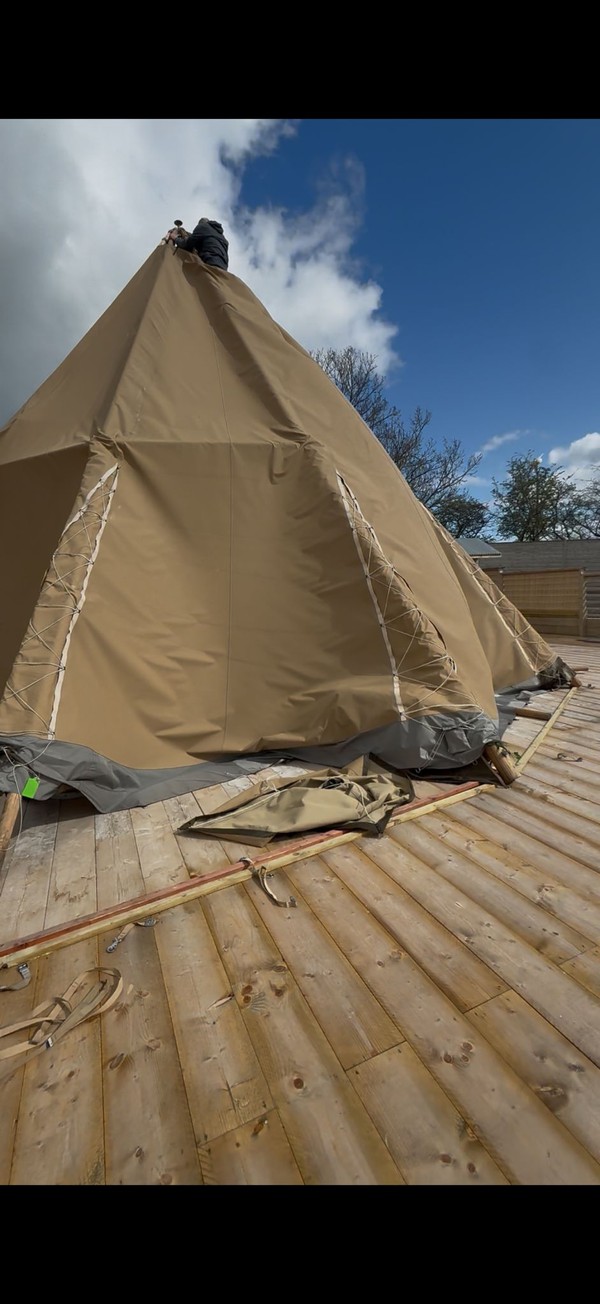 Stratus 72 wedding tipi for sale