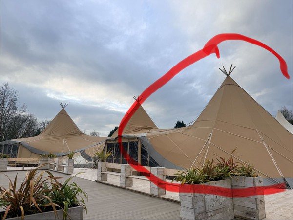 Wedding tipi for sale