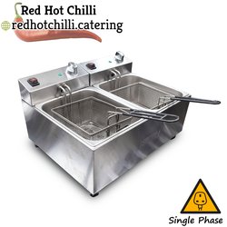 Twin tank electric fryer for sale