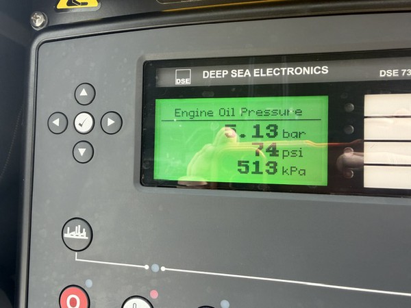 Low hours diesel generator