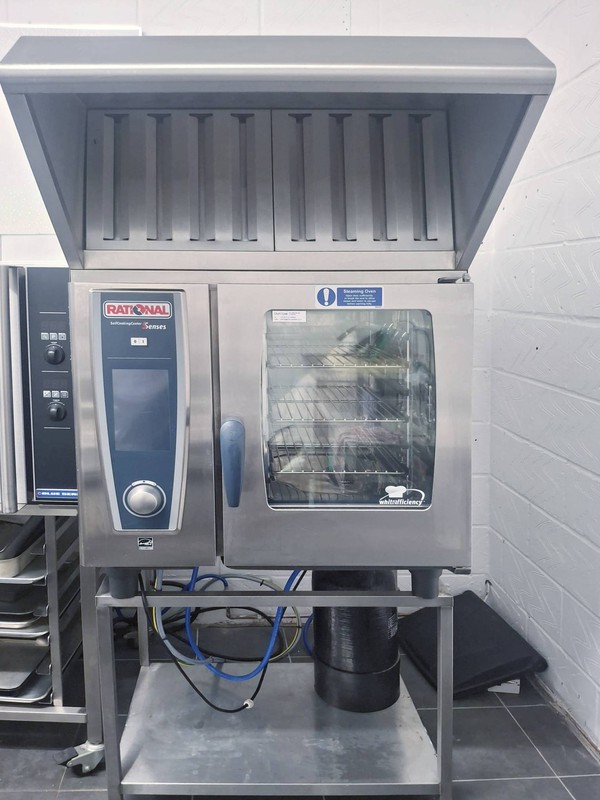 Rational Combi Oven SCC WE 61 on a stand for sale Rational Combi Oven SCC WE 61 on a stand for sale